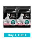 Purina Pro Plan Adult Sensitive Skin & Coat 2.5kg Small & Mini Breed Dog Dry Food Buy 1, Get 1 Free