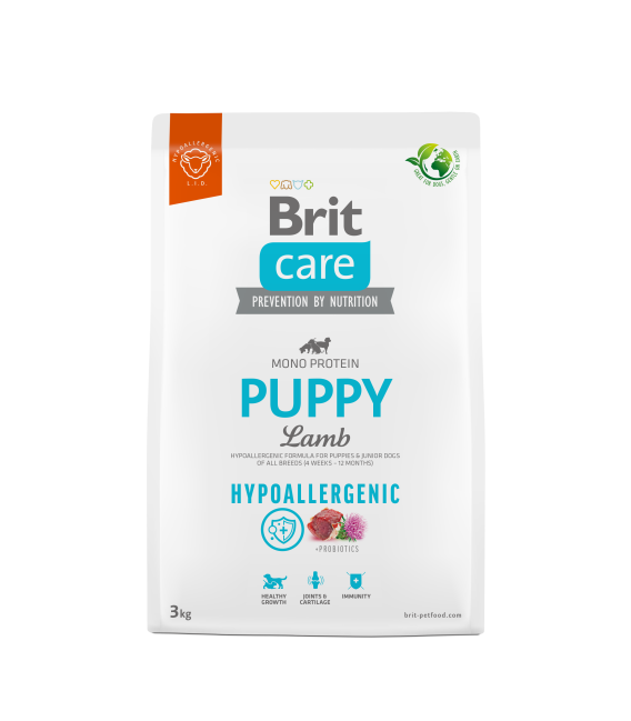Brit Care Mono Protein Puppy Lamb Hypoallergenic Dog Dry Food
