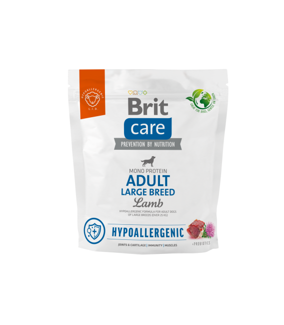 Brit Care Mono Protein Adult Large Breed Lamb Hypoallergenic Dog Dry Food