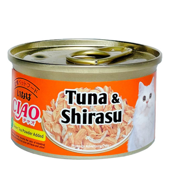 Ciao White Meat Tuna with Shirasu in Jelly 85g Cat Wet Food (A-02)