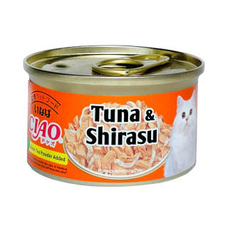 Ciao White Meat Tuna with Shirasu in Jelly 75g Cat Wet Food (A-02)