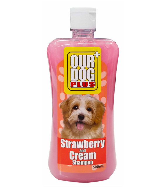 Our Dog Plus Strawberry and Cream Tea Dog Shampoo