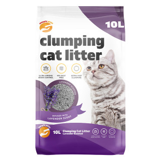Simple Pets Lavender Clumping Cat Litter 10L (8kg)