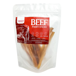 Harley's All-Natural Dehydrated Beef Paddy Sticks Pet Chew 60g