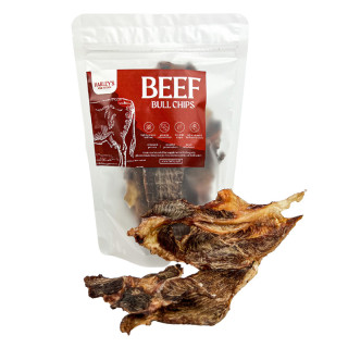 Harley's All-Natural Dehydrated Beef Bull Chips 50g Pet Treats