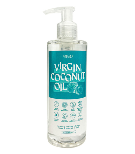 Harley's All-Natural Virgin Coconut Oil for Pets 250mL