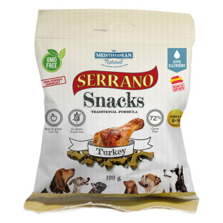 Serrano Snacks Turkey 100g Soft Dog Treats