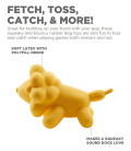 Charming Pet Latex Rubber Balloon Lion Dog Toy