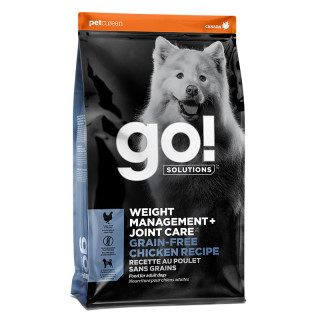 Go! Solutions Weight Management + Joint Care Grain-Free Chicken Recipe Dog Dry Food