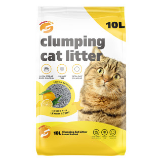 Simple Pets Lemon Clumping Cat Litter 10L (8kg)