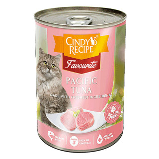 Cindy's Recipe Favourite Pacific Tuna 400g Cat Wet Food