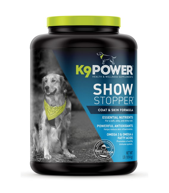 K9 Show Stopper 1814g Coat & Skin Formula Dog Supplement