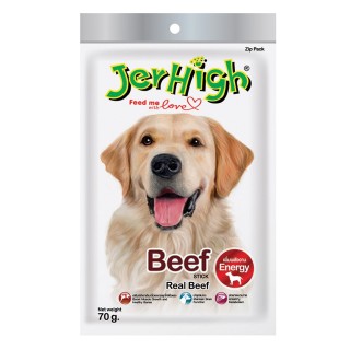 Jerhigh Treats Beef Stick 70g Dry Dog Treat