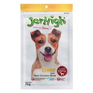 Jerhigh Liver Real Chicken Meat Stick 70g Dog Treats