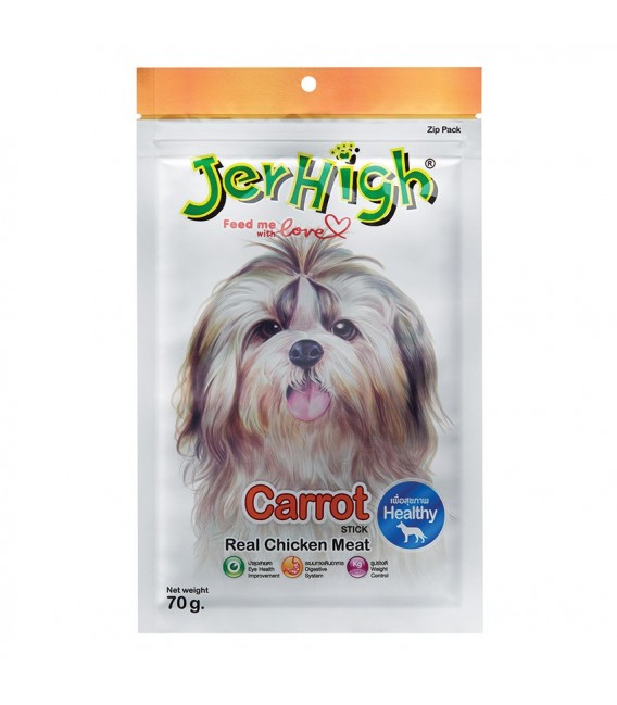 Jerhigh Treats Carrot 70g Dry Dog Treat