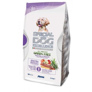 Monge Special Dog Excellence Grain-Free Duck & Potatoes All Breeds 2.5kg Dog Dry Food