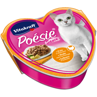 Vitakraft Poesie + Turkey in Cheese Sauce 85g Cat Wet Food