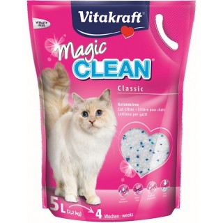 Vitakraft Magic Clean Dust Free Pearl Silica Unscented 5L Cat Litter
