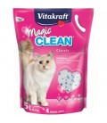 Vitakraft Magic Clean Dust Free Pearl Silica Unscented 5L Cat Litter