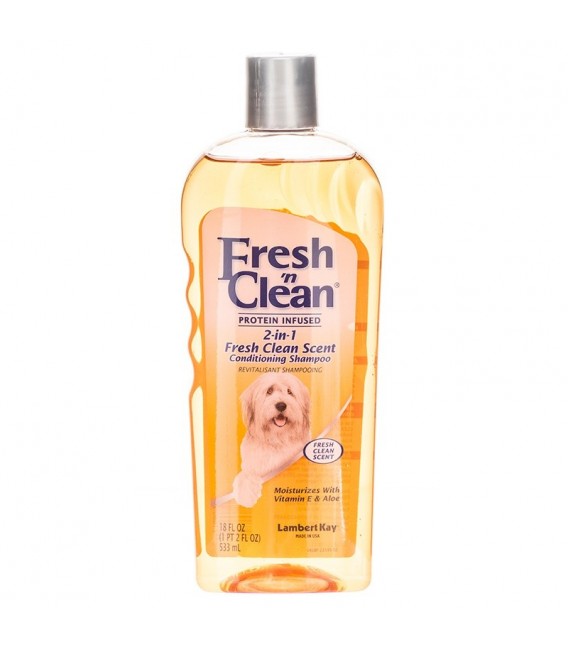 Fresh 'n Clean 2-in-1 Fresh Clean Scent 533ml Dog Shampoo & Conditioner