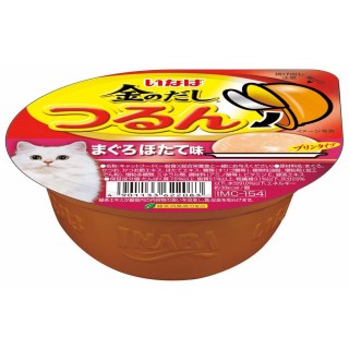Inaba Tsurun Cup Tuna with Scallop Pudding 65g Cat Wet Food (IMC-154)