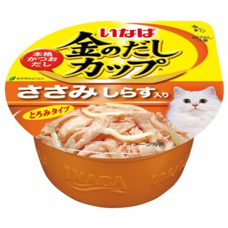 Inaba Chicken Fillet in Gravy Topping Shirasu 70g Cat Wet Food (IMC-145)
