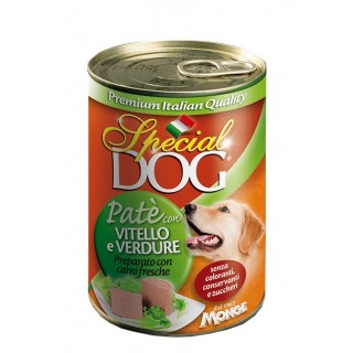Monge Special Dog Pate with Veal & Vegetable 400g Dog Wet Food