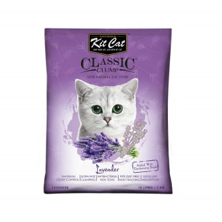 Kit Cat Classic Clump Lavender Premium Cat Litter 10L (7kg)