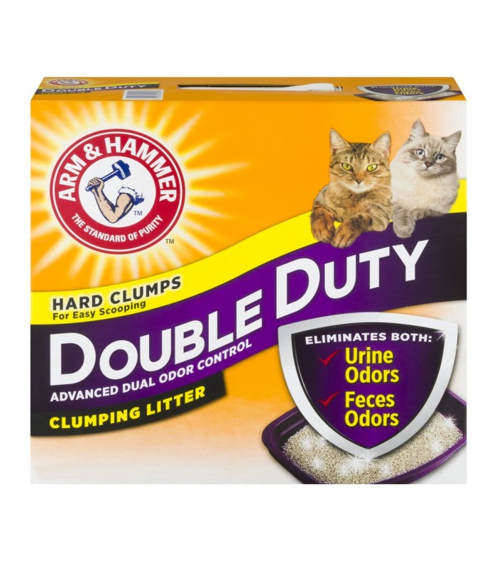 Arm & Hammer Double Duty 14 lbs (6.35kg) Cat Litter Pet Warehouse