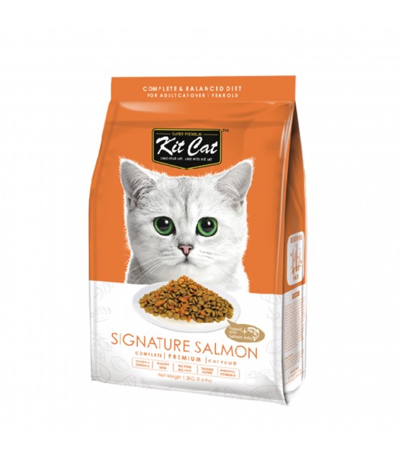 Kit Cat Signature Salmon Cat Dry Food
