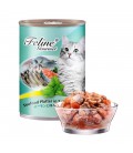 Pet Plus Feline Gourmet Seafood Platter in Salmon Jelly 400g Cat Wet Food