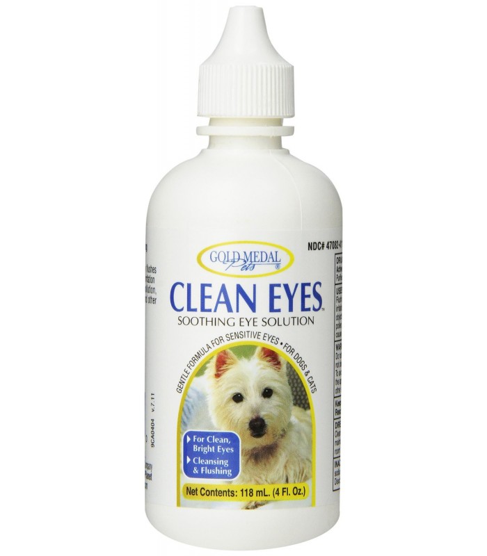 Gold Medal Pets Clean Eyes 118ml Pet Eye Solution Pet
