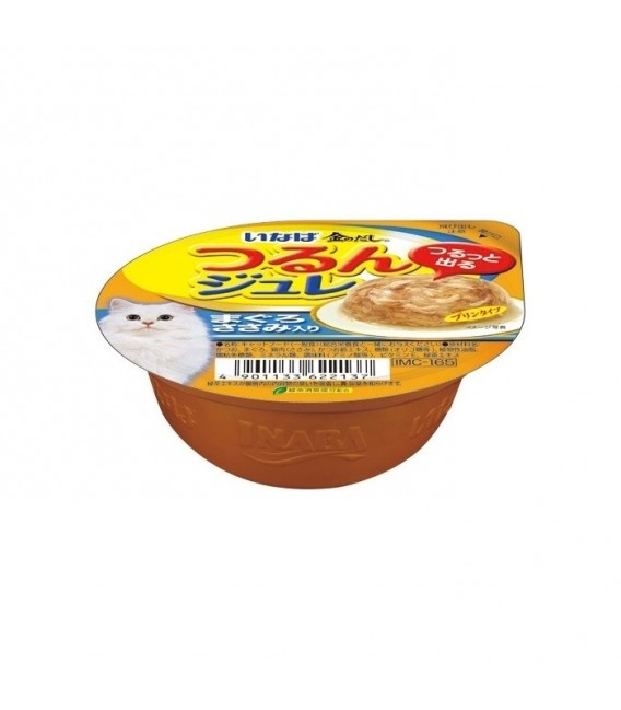Inaba Soft Jelly Tuna Flake with Chicken 65g Cat Wet Food IMC165