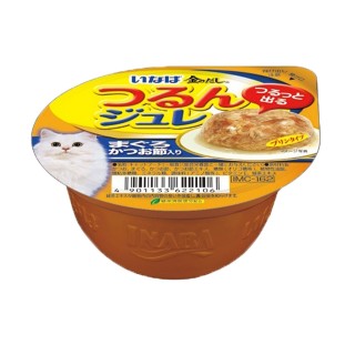Inaba Tuna Flake with Sliced Bonito in Soft Jelly 65g Cat Wet Food (IMC-162)