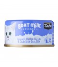 Kit Cat Goat Milk Gourmet BONELESS CHICKEN SHREDS & CRAB with Goat Milk 70g Grain Free Cat Wet Food