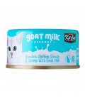 Kit Cat Goat Milk Gourmet BONELESS CHICKEN SHREDS & SHRIMP 70g Grain Free Cat Wet Food