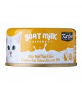 Kit Cat Goat Milk Gourmet WHITE MEAT TUNA FLAKES & SMOKED FISH FLAKES with Goat Milk 70g Grain Free Cat Wet Food