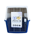 Petto Ai Airline Approved Pet Carrier Crate - DARK BLUE