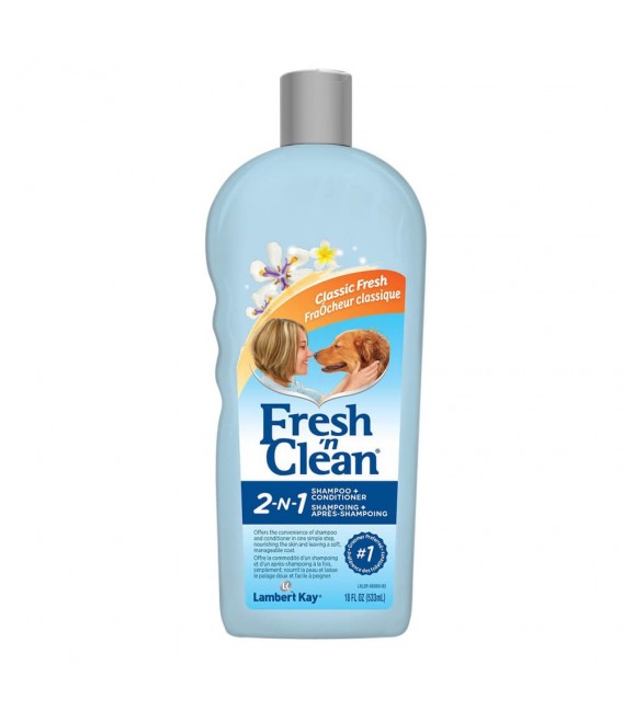 Fresh 'n Clean 2-n-1 Oatmeal Tropical Fresh 533ml Dog Shampoo & Conditioner