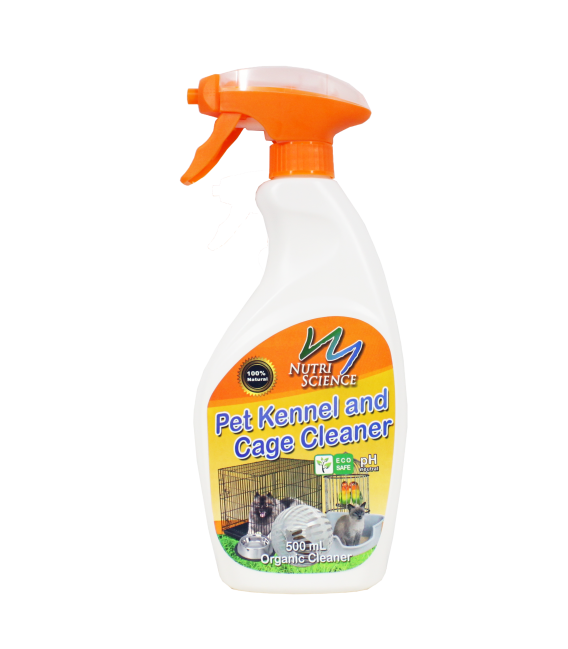 Nutriscience Pet Kennel & Cage Cleaner 500ml Organic Cleaner