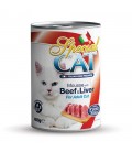 Monge Special Cat Mousse with Beef & Liver 400g Cat Wet Food