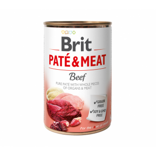 Brit Pate and Meat Beef Grain-Free Dog Wet Food