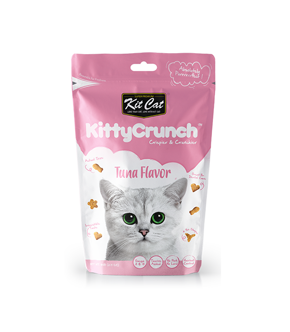 Kit Cat Kitty Crunch Beef Flavor 60g Cat Treats