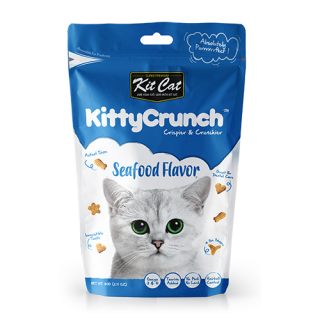 Kit Cat Kitty Crunch Seafood Flavor 60g Cat Treats